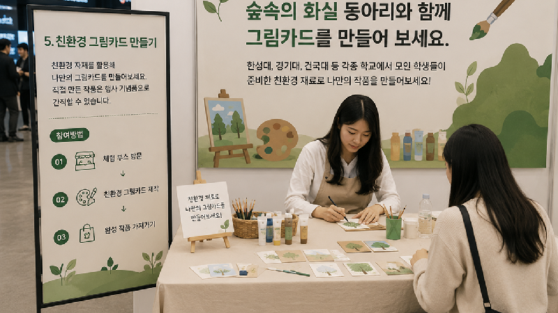 친환경 그림카드 만들기